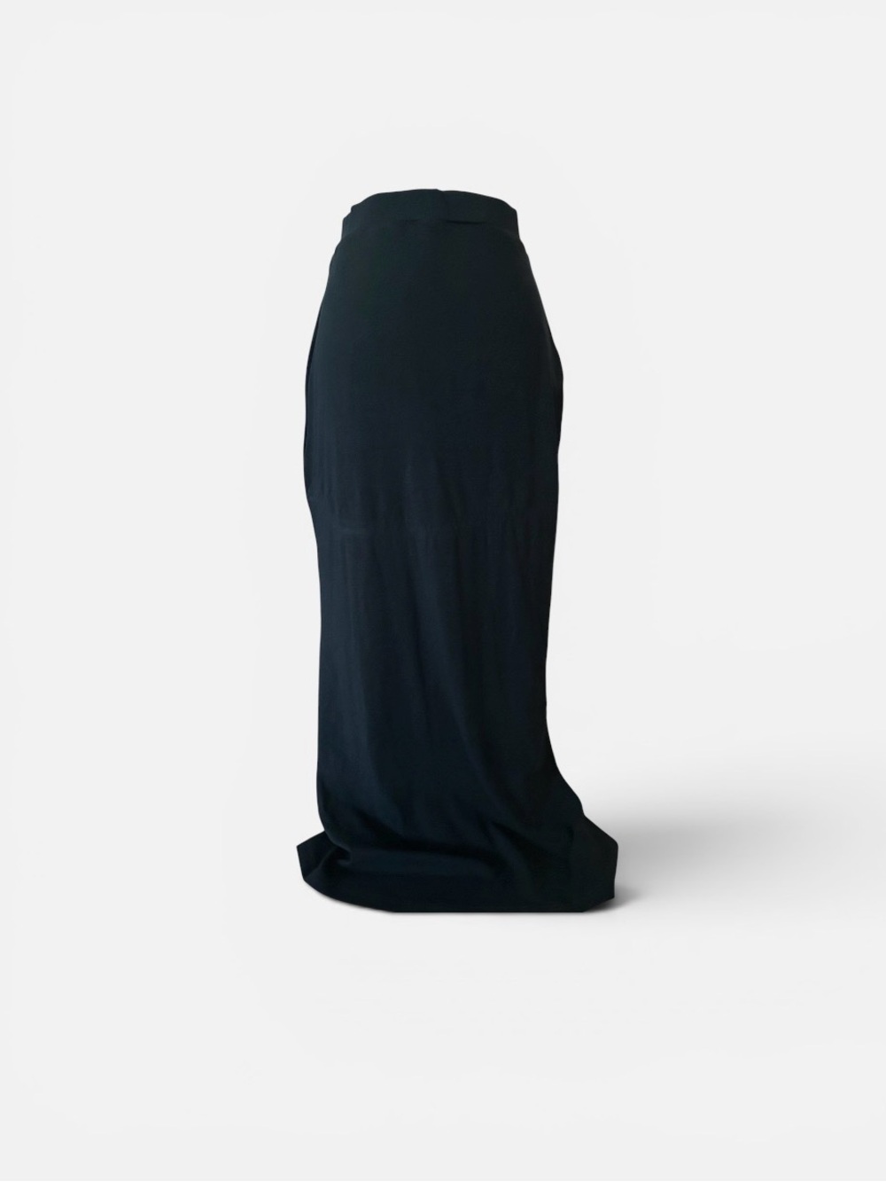 OGL Black Maxi Skirt with Streamlined Silhouette